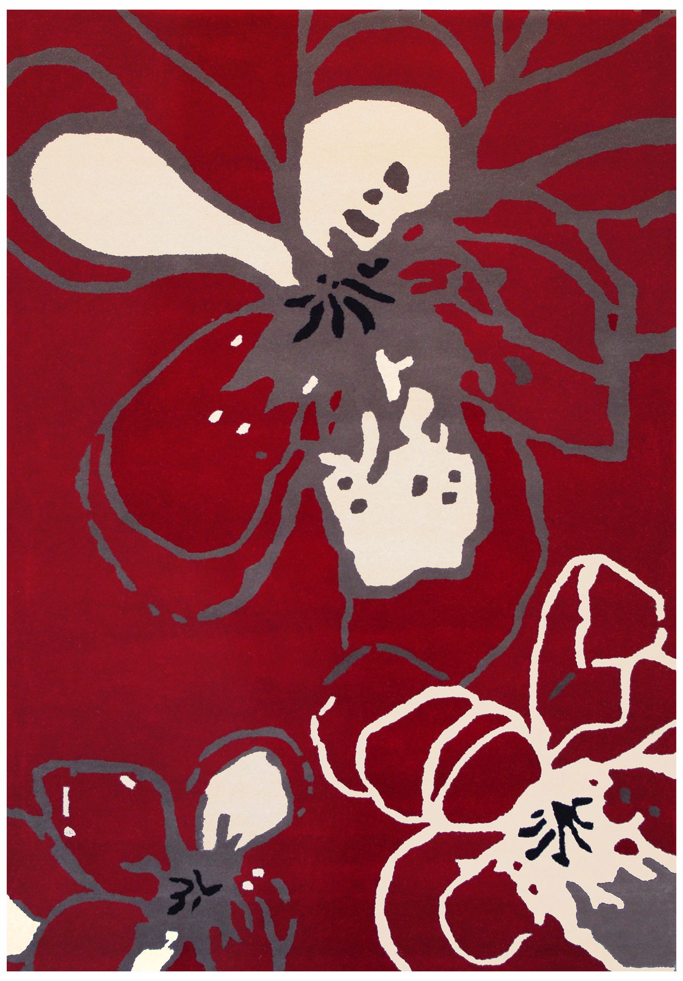 Boardwalk SWS4240 Modern Flower Area Rug