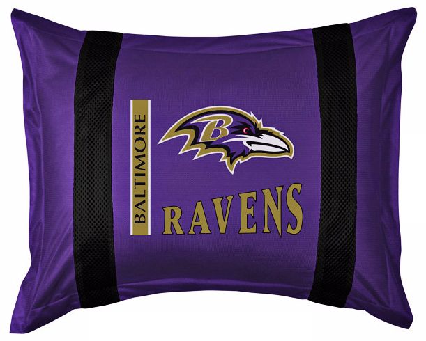 NFL Baltimore Ravens Sidelines Pillow Sham