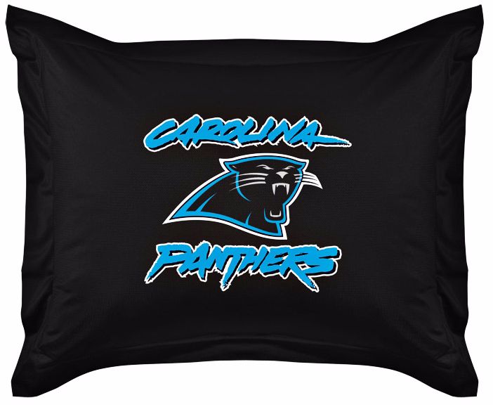 NFL Carolina Panthers Locker Room Pillow Sham