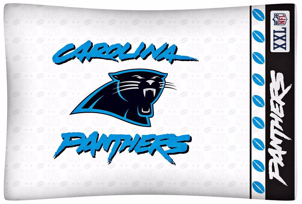 NFL Carolina Panthers Sidelines Pillow Case