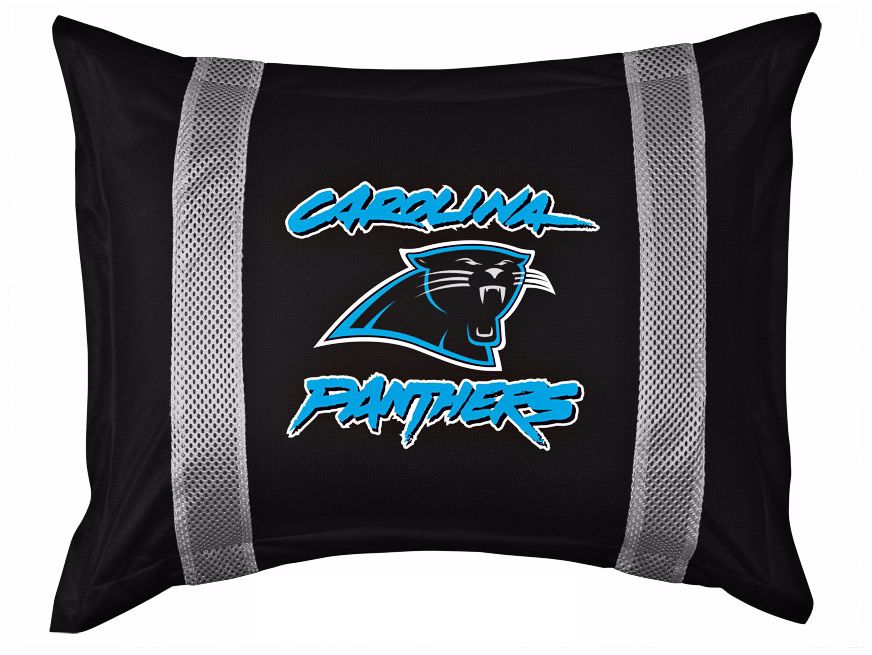 NFL Carolina Panthers Sidelines Pillow Sham