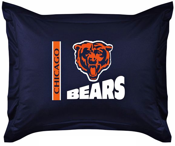 NFL Chicago Bears Locker Room Pillow Sham