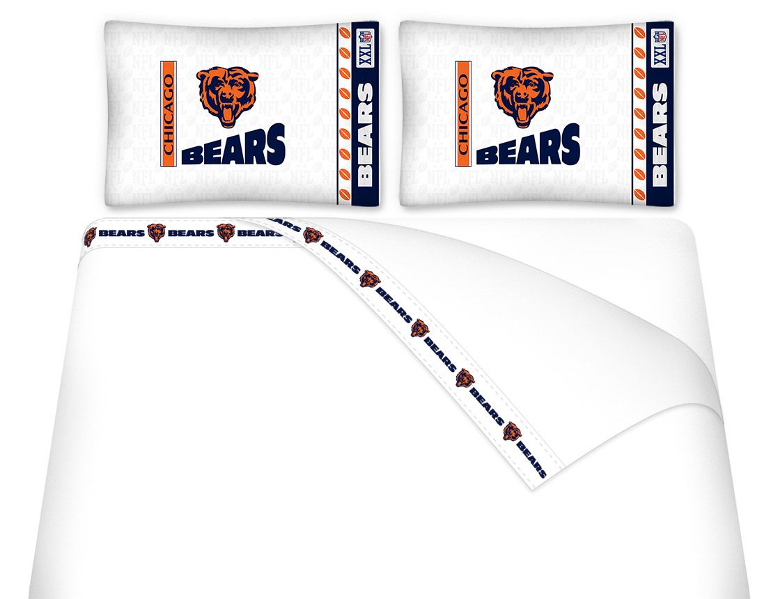 NFL Chicago Bears Micro Fiber Sheet Set