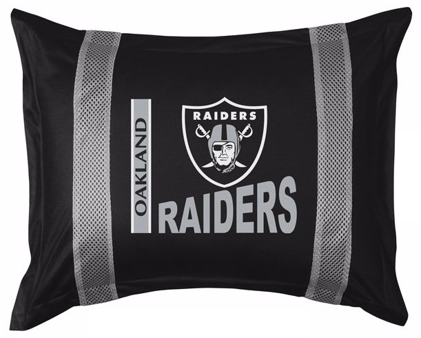 NFL Oakland Raiders Sidelines Pillow Sham