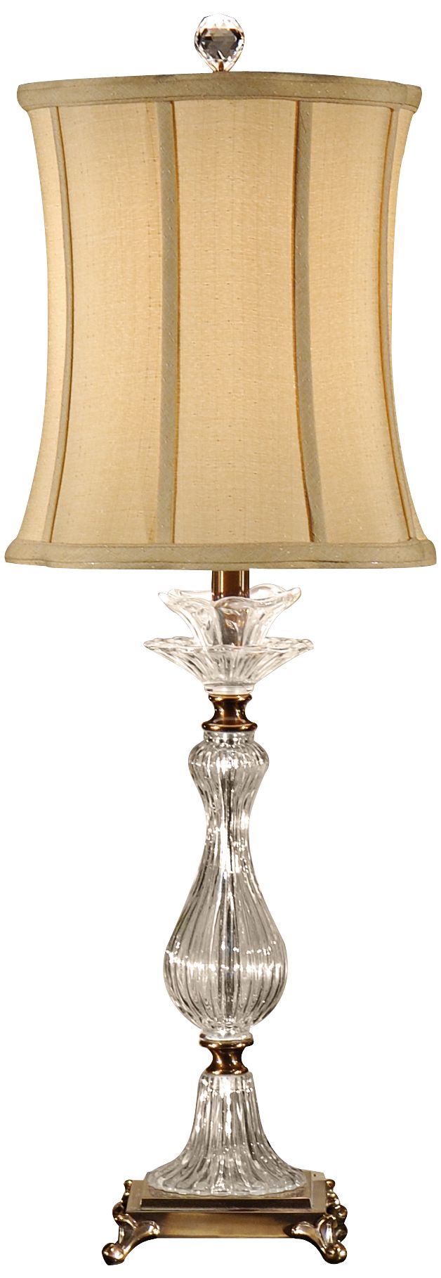 Wildwood Crystal Candlestick Table Lamp
