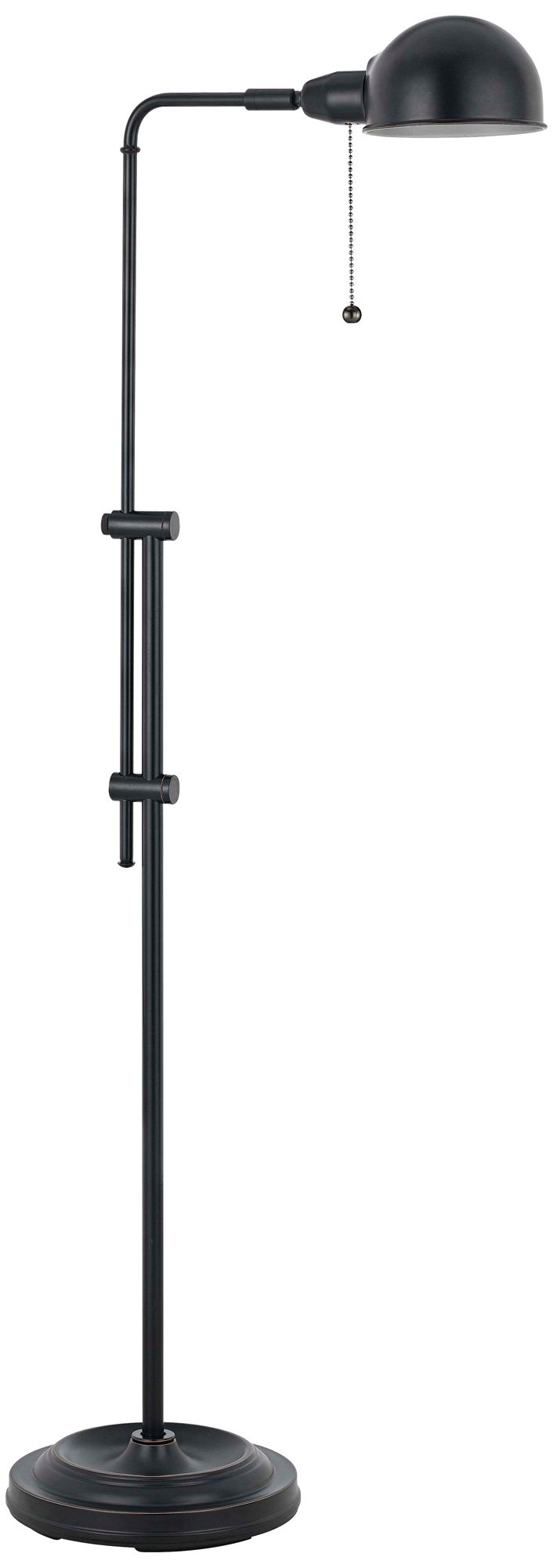 Tamber Bronze Adjustable Pharmacy Floor Lamp