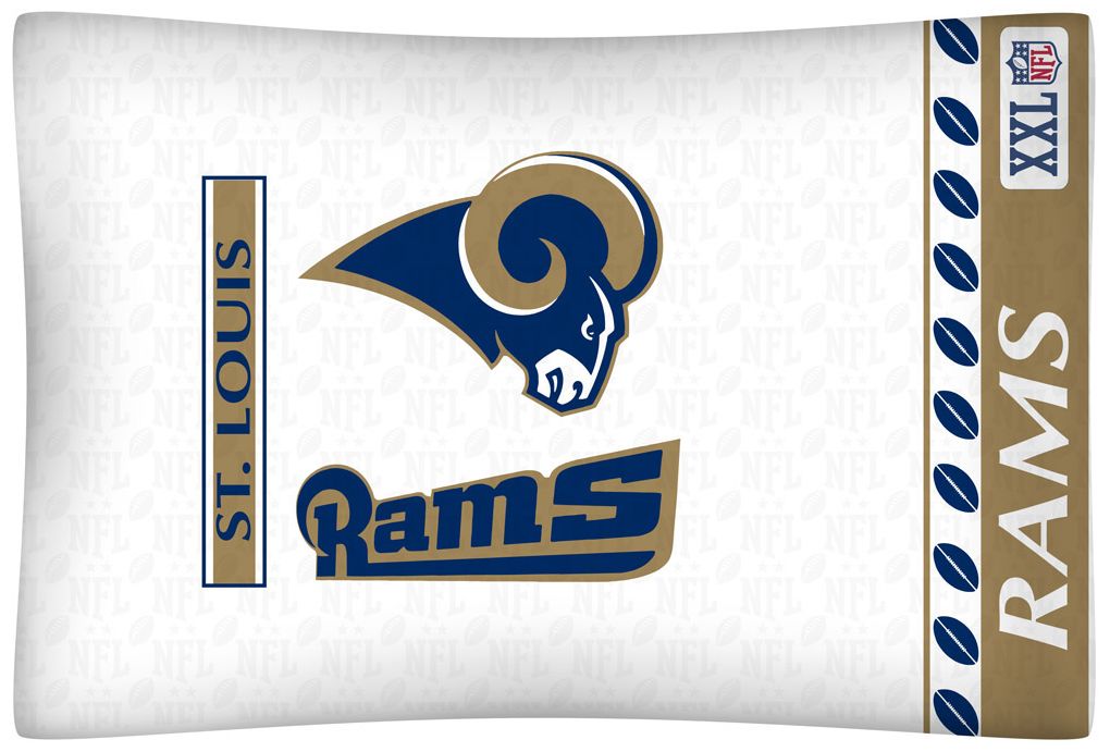 NFL Saint Louis Rams Sidelines Pillow Case