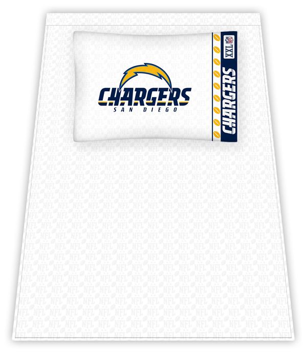 NFL San Diego Chargers Sidelines Pillow Case