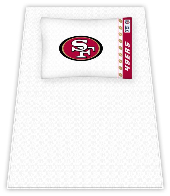 NFL San Francisco 49ers Sidelines Pillow Case