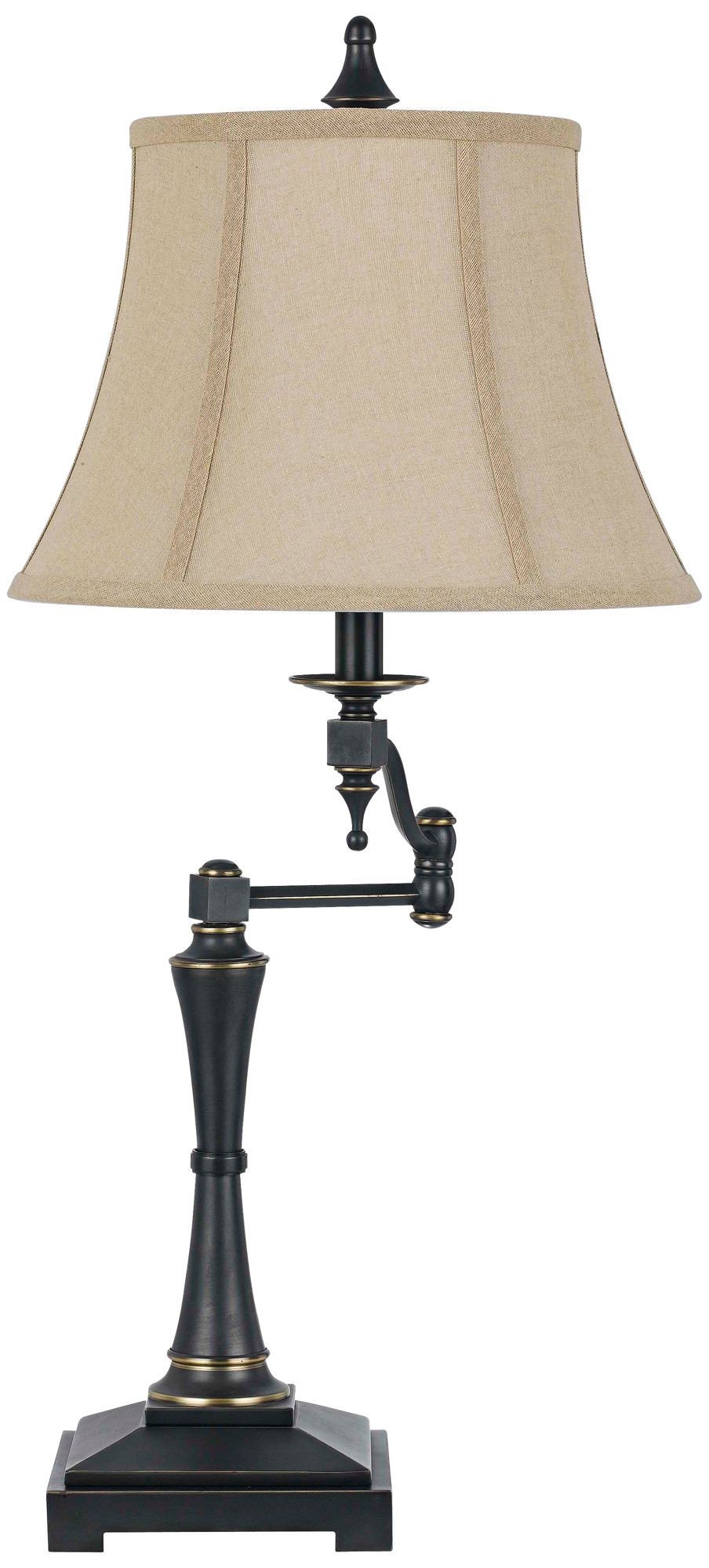 Granville Oil-Rubbed Bronze Swing Arm Table Lamp