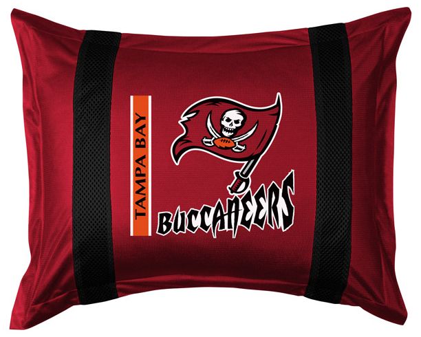 NFL Tampa Bay Buccaneers Sidelines Pillow Sham
