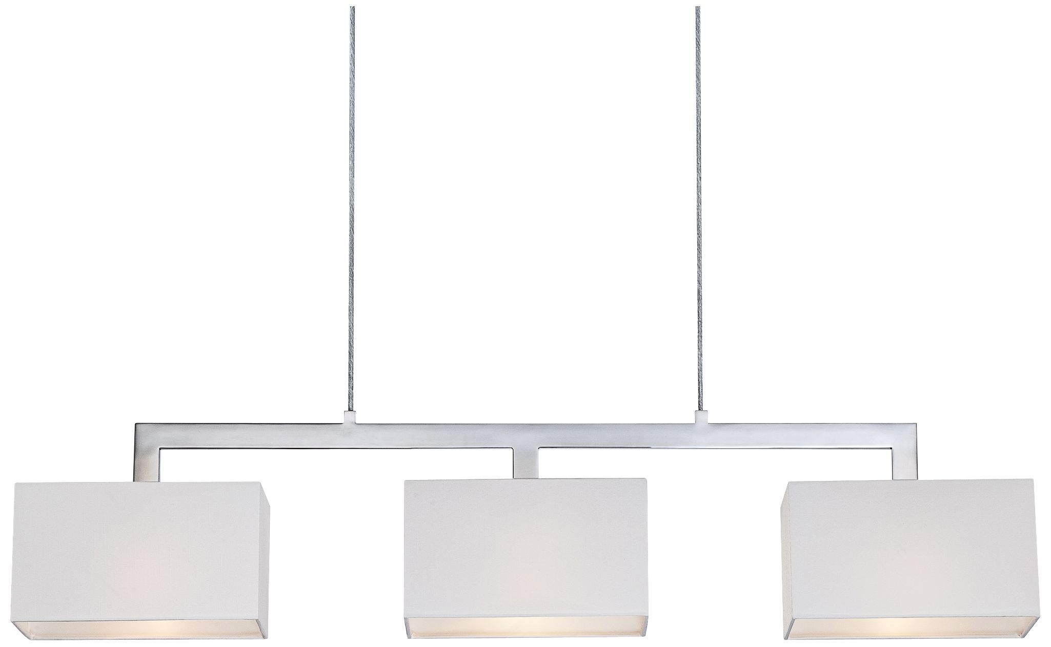 Quoizel Remi 3-Light 5 1/2" Wide Chrome Island Chandelier
