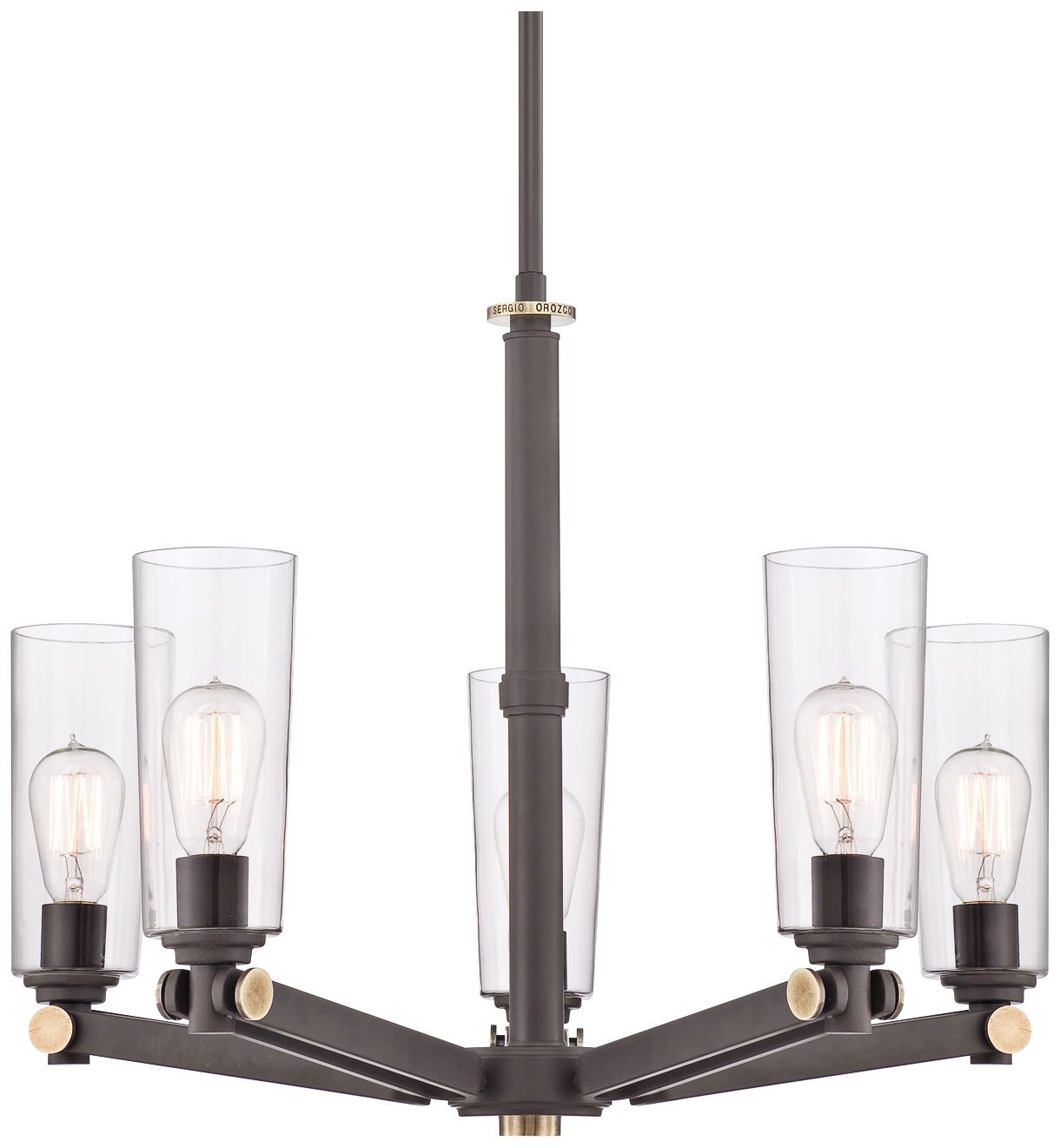 Quoizel Uptown East Village 5-Light Bronze Chandelier