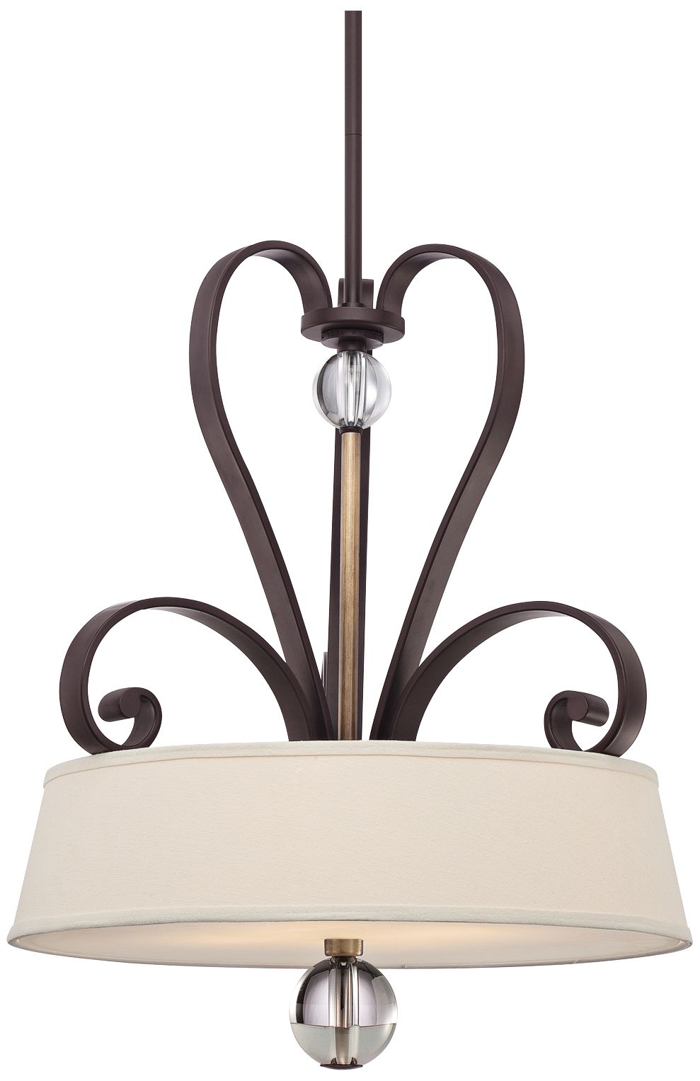 Quoizel Uptown Madison Manor 4-Light Bronze Pendant Light