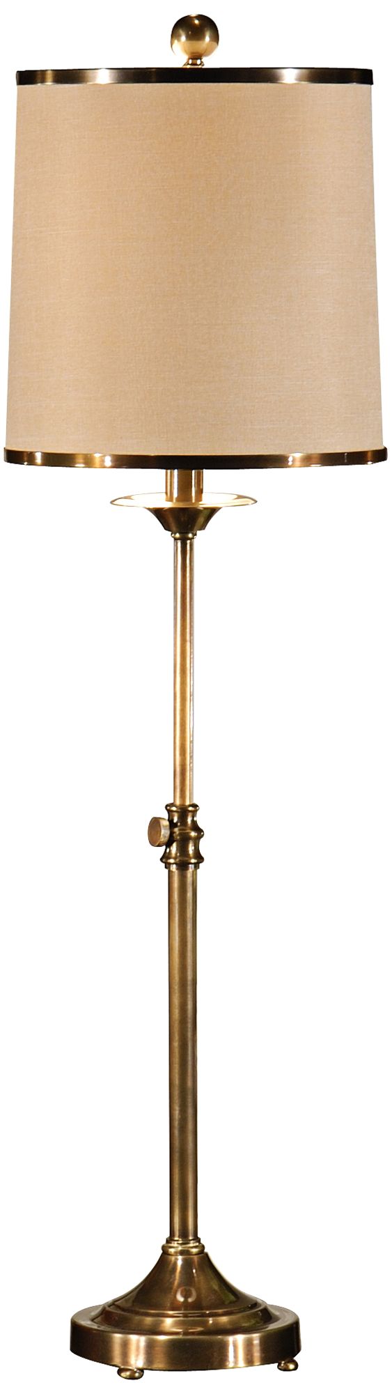 Wildwood Adjustable Iron and Brass Table Lamp