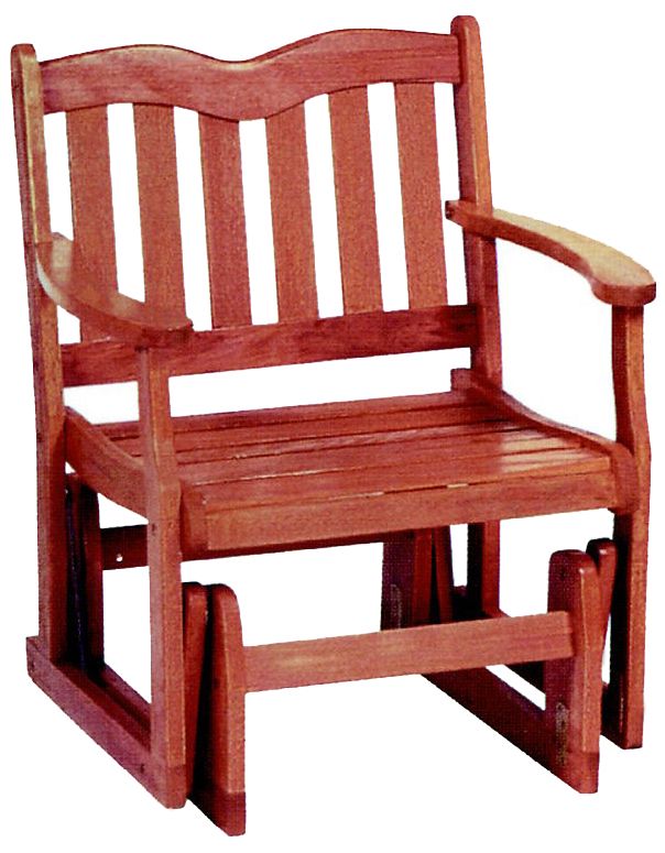 UV Natural Hardwood Glider