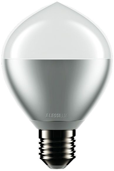 LED AlessiLux Silver Decorative  Light Bulb