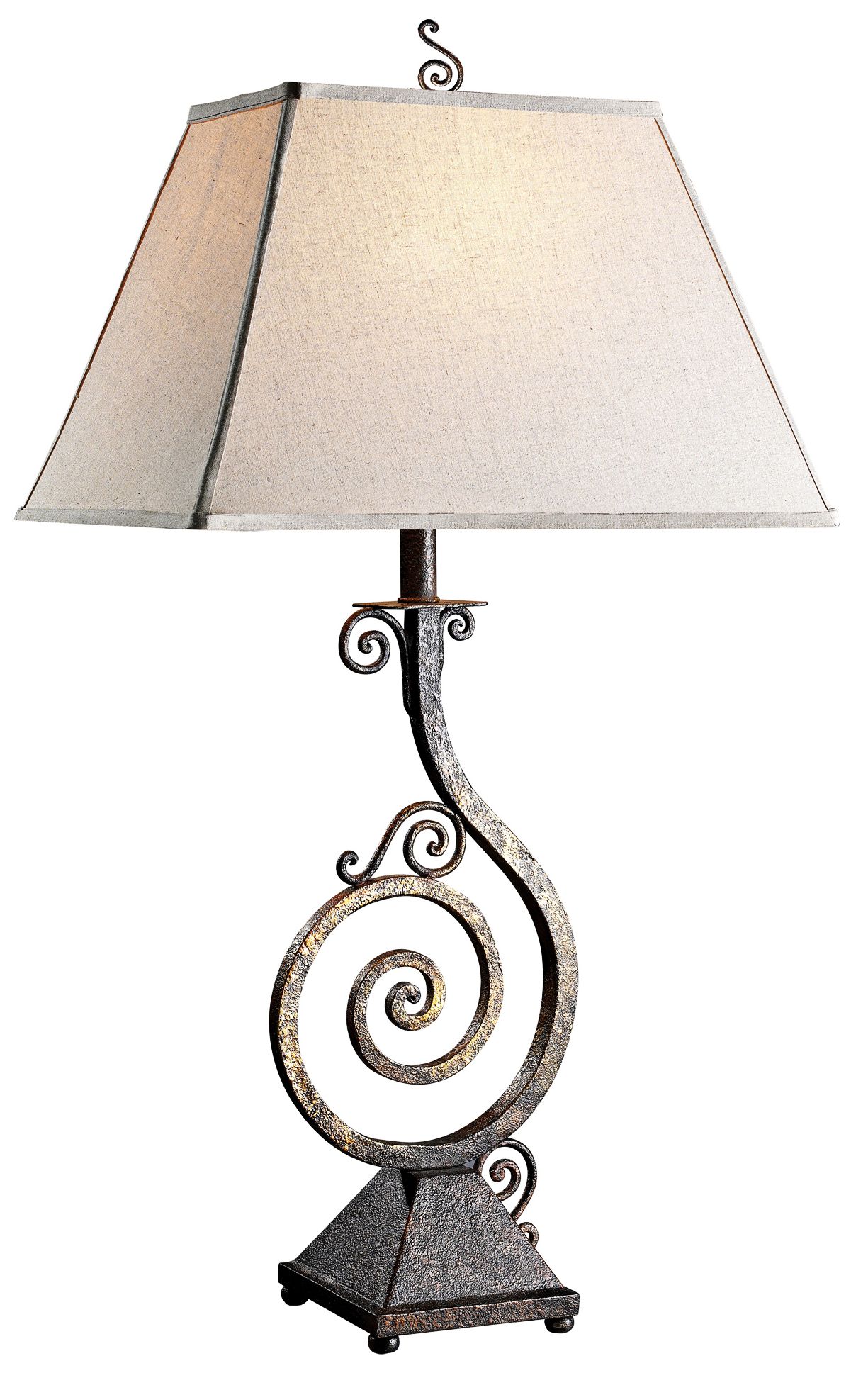Biscayne Burnt Copper Table Lamp