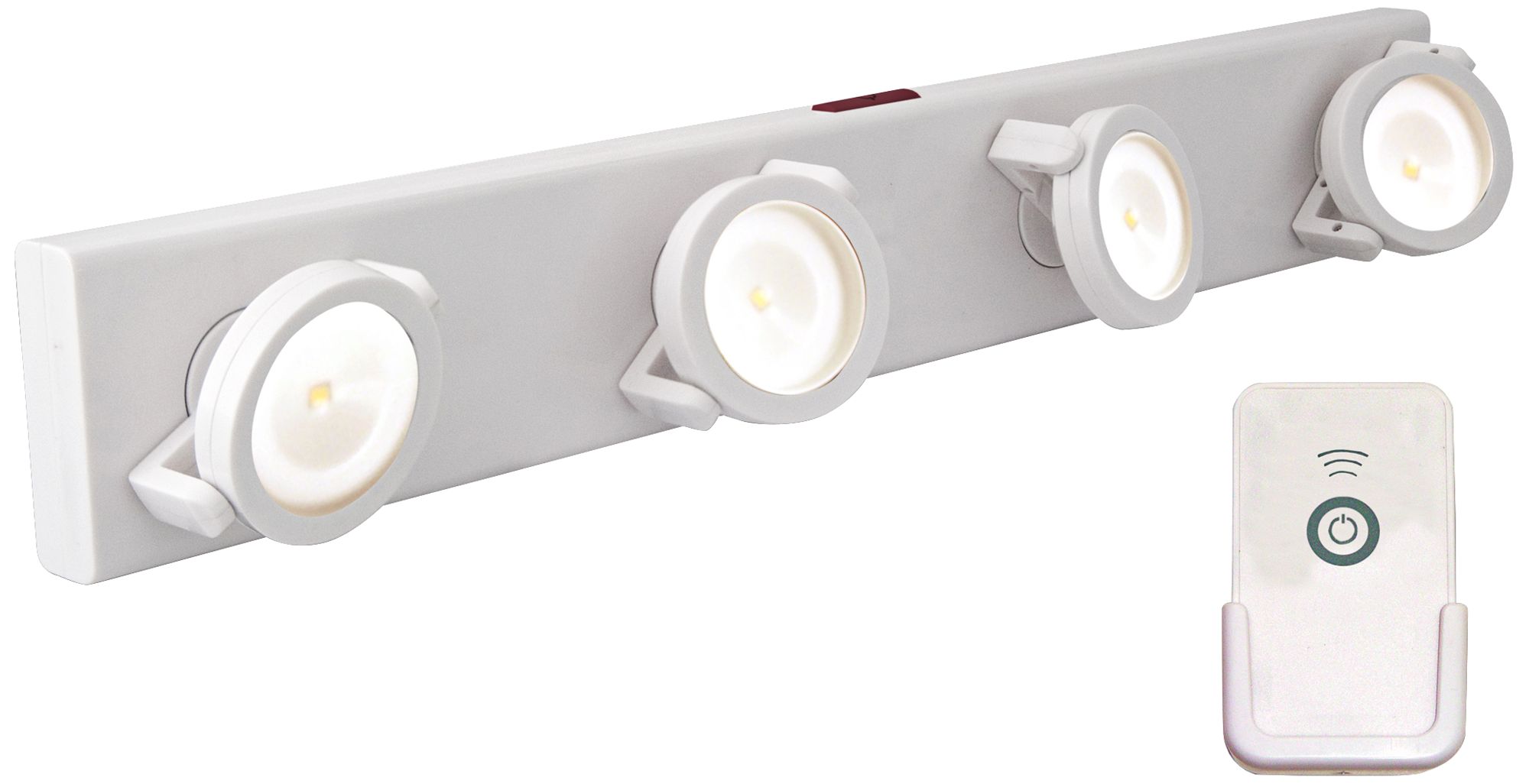 LED Battery Powered White Light Bar with Remote