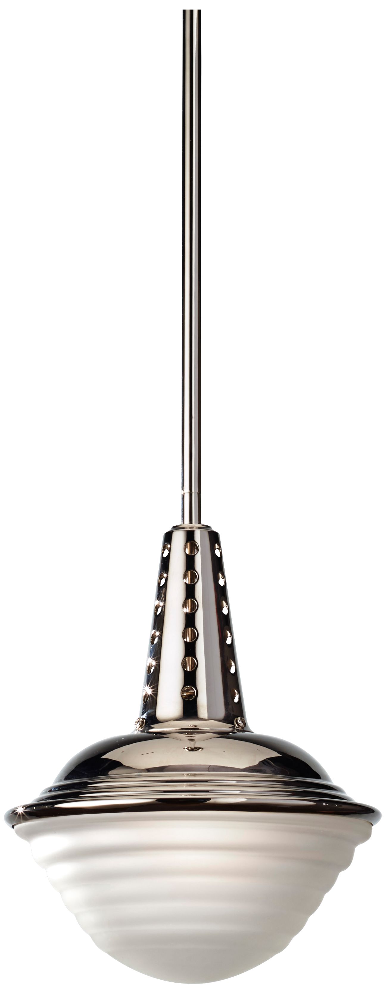 Feiss Urban Renewal 8 1/2" Wide Nickel Mini Pendant