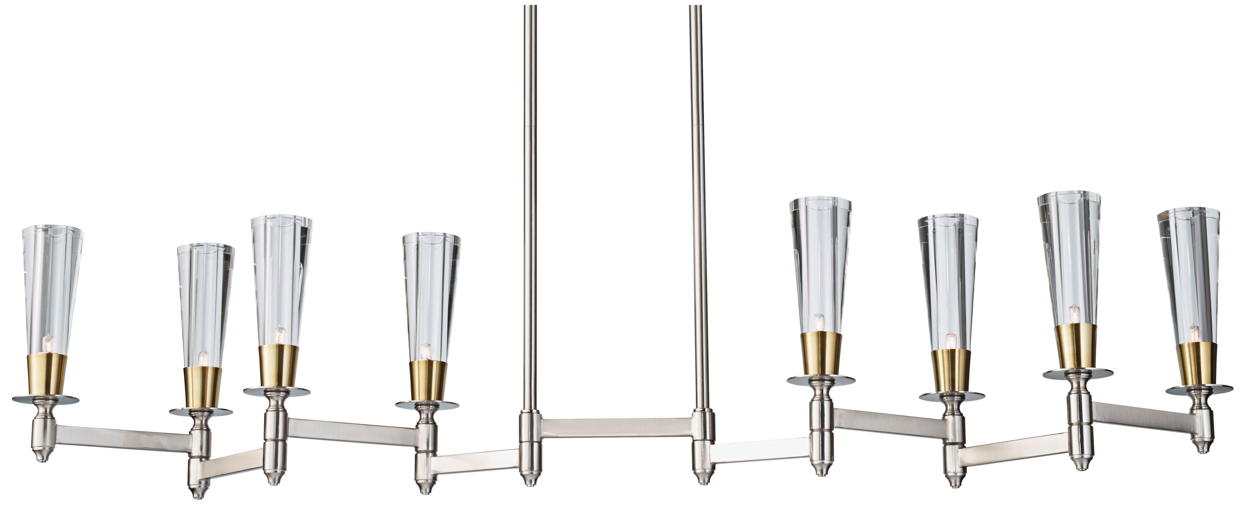 Celebration 32 1/4" Wide 8-Light Contemporary Island Light