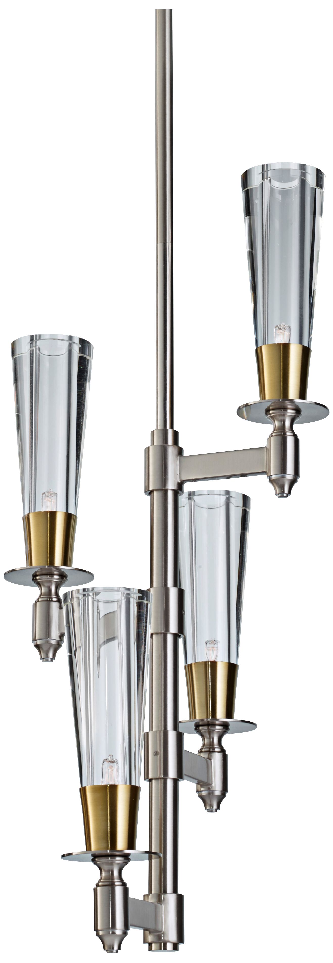 Celebration 10 1/2" Wide 4-Light Contemporary Chandelier