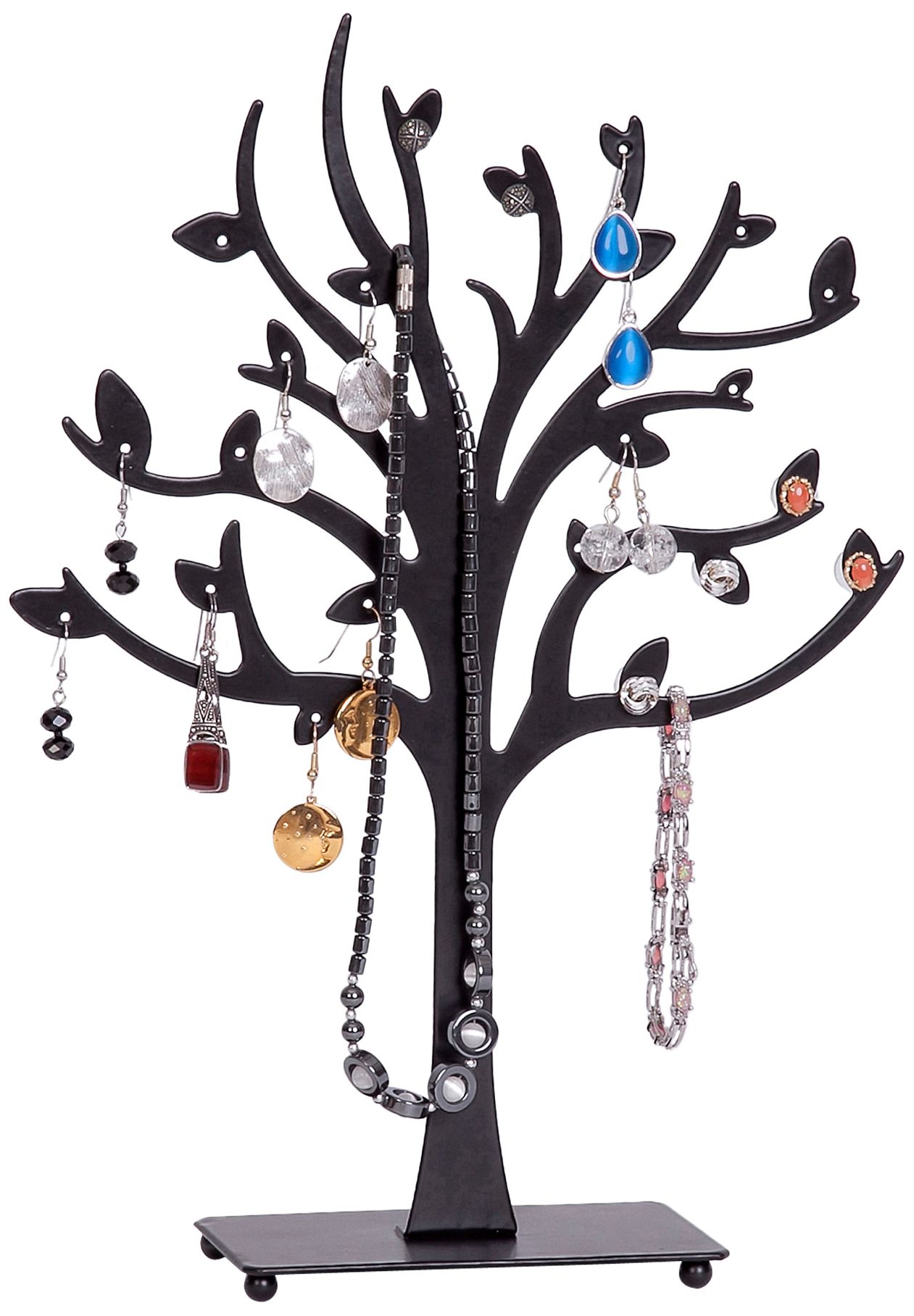 Mele & Co. Lisa Metal Tree Black Jewelry Stand