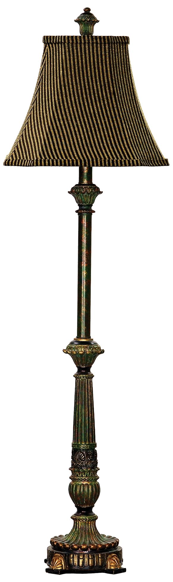 St. James Alma Black with Gold Table Lamp