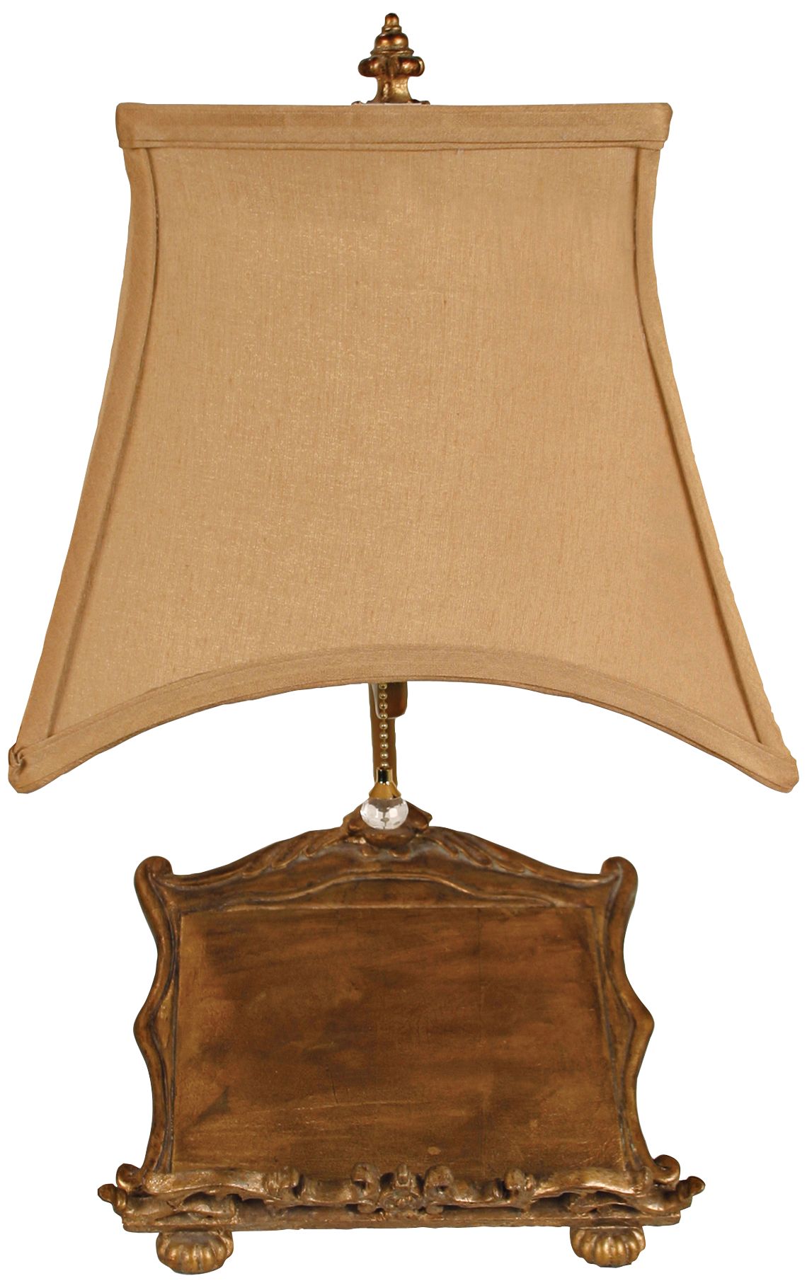 Illuminated Word Kurtistown Bronze Table Lamp