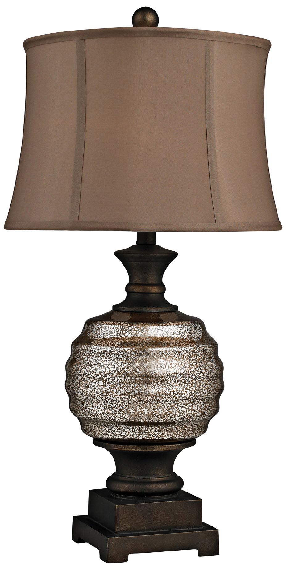Grants Pass Antique Mercury Glass Table Lamp