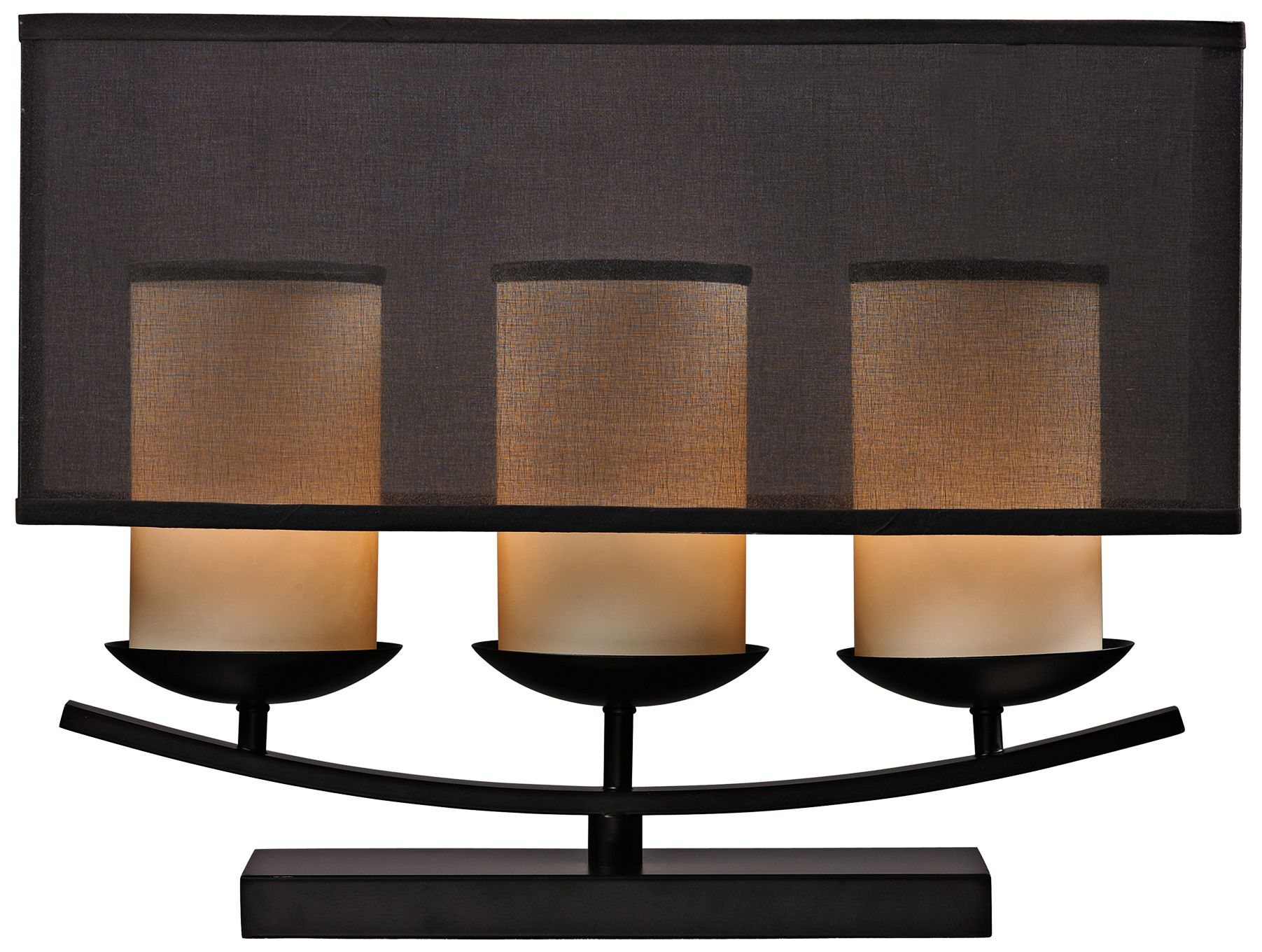 Bakersfield Dark Chocolate Bronze Table Lamp