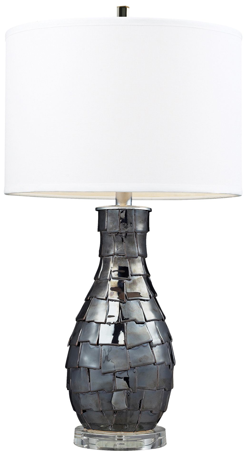 Cooper Navy Pearl Table Lamp