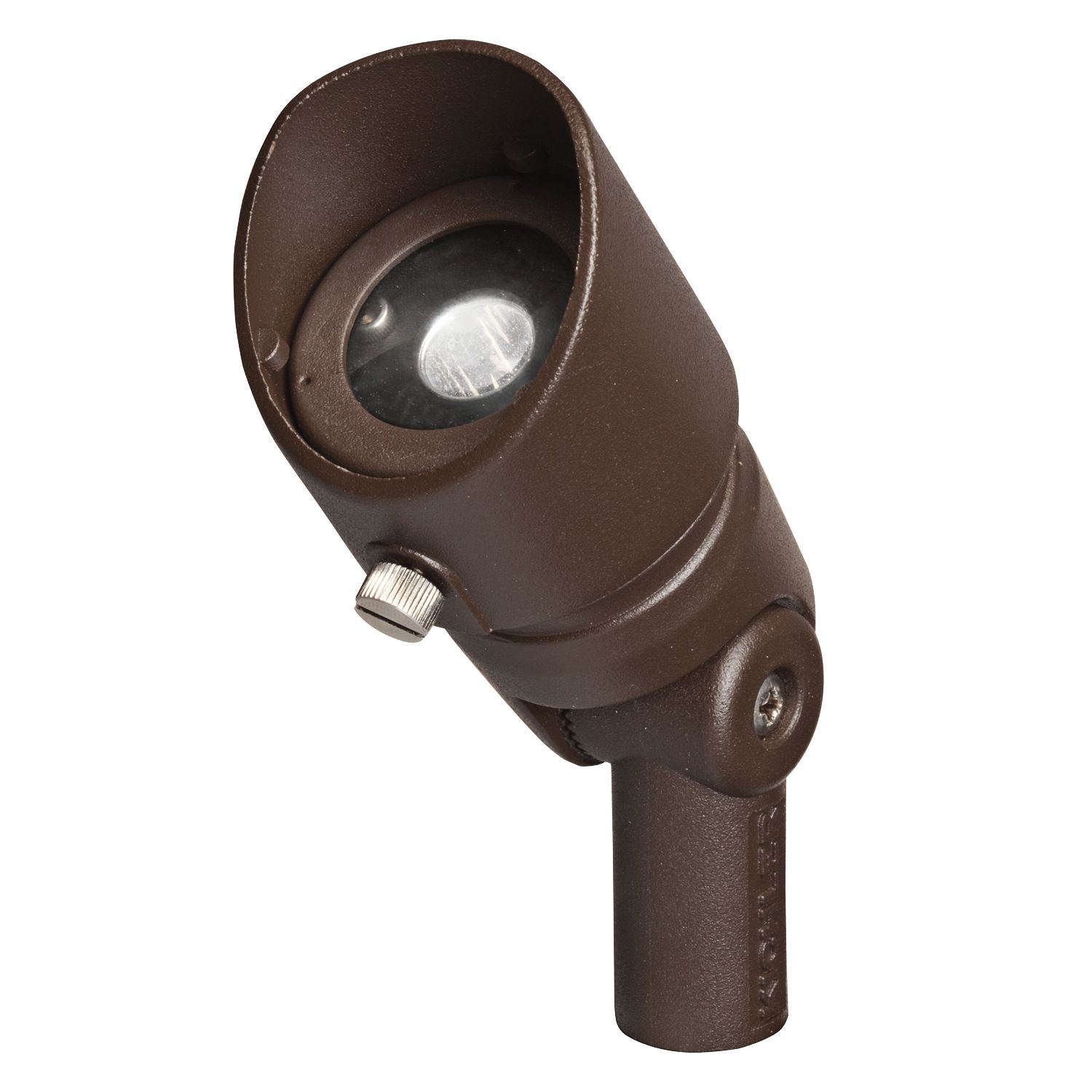 Radiax 2700K 60-Degree 3-Watt LED Bronze Wide Flood Light