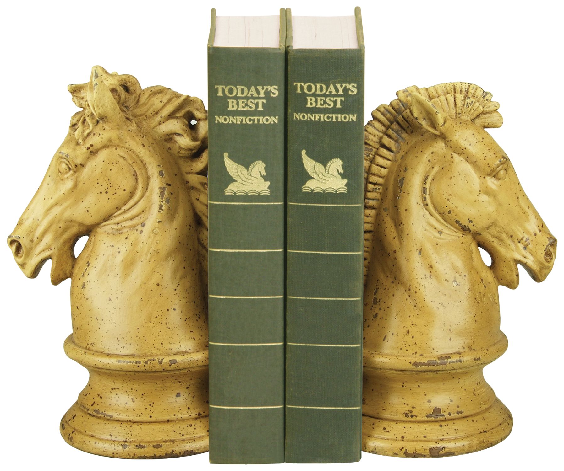 Knight's Stead Dark Yellow Bookends