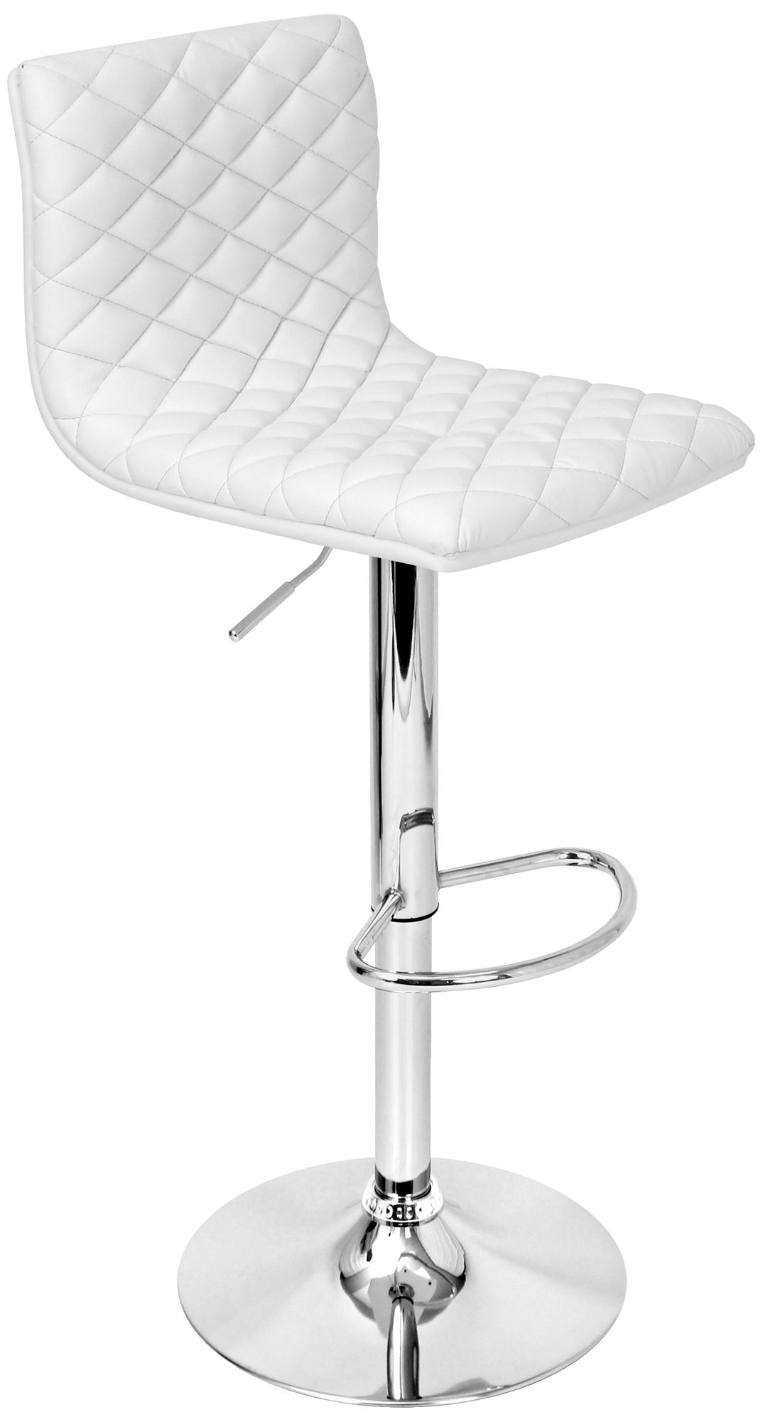 Caviar Modern White Barstool