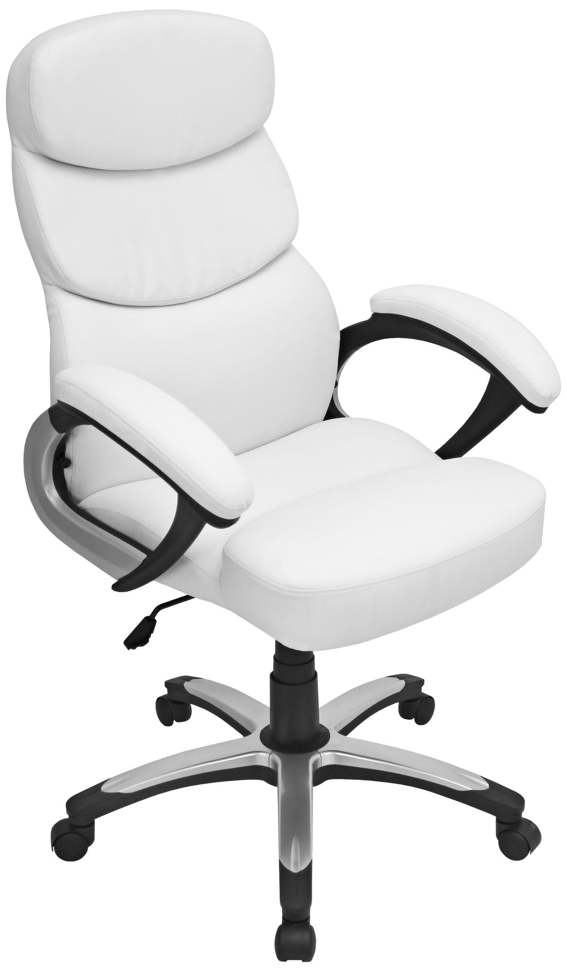 Doctorate Modern White Office Chair