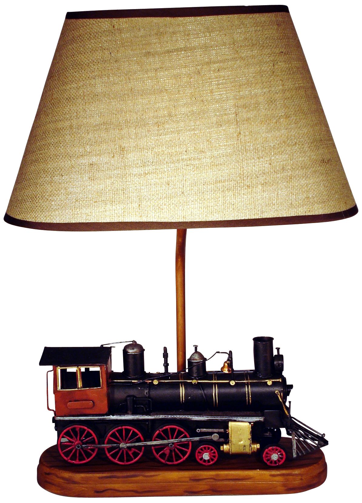 Train Themed 21 1/4" High Table Lamp With Shade