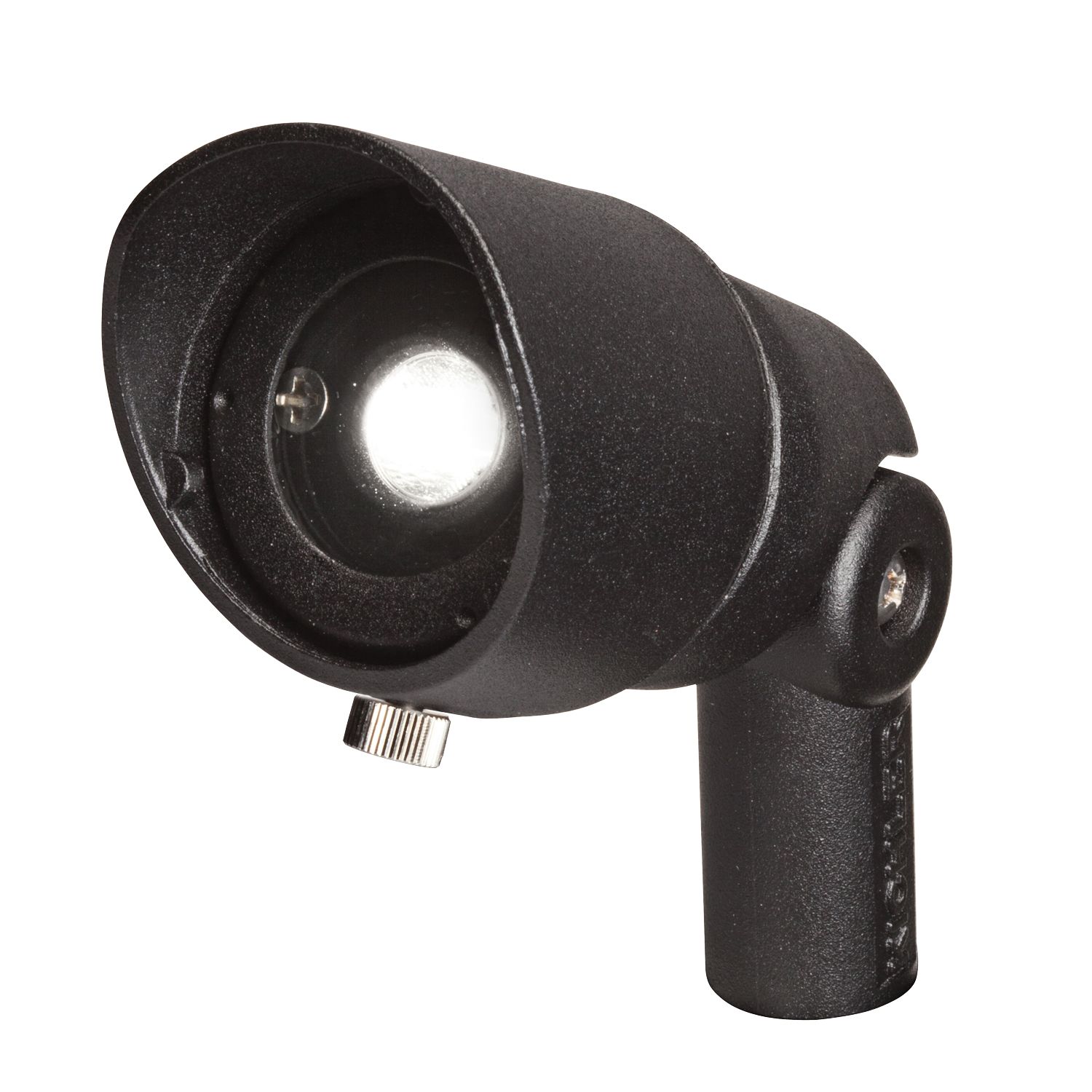 Radiax 3000K 60-Degree 4-Watt LED Black Flood Light