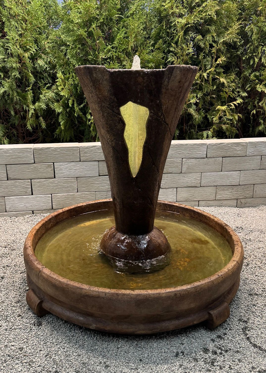 Large Vesuvio Cast Stone Fountain