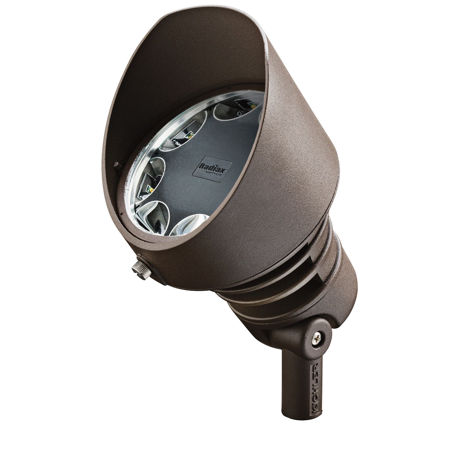 Radiax 2700K 35-Degree 21-Watt LED Bronze Flood Light
