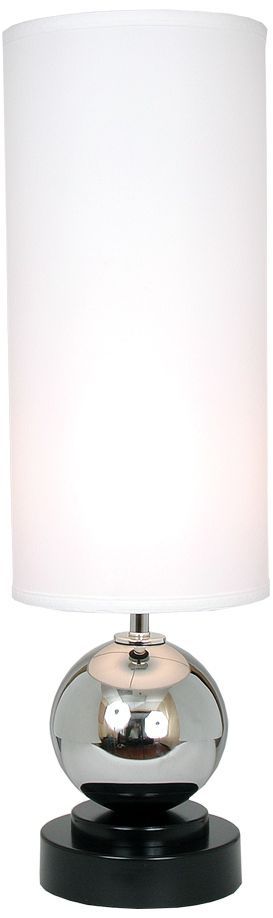 Van Teal Run Away Chrome 32" High WhiteTable Lamp