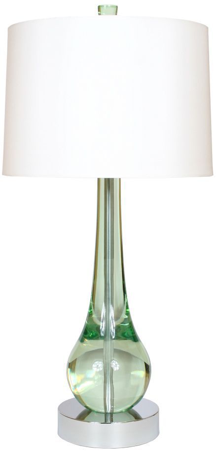 Van Teal Wonder 33" High Mint Acrylic Table Lamp