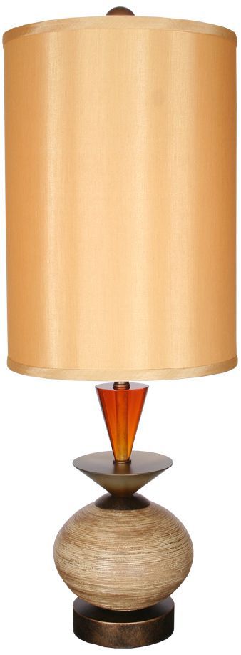 Van Teal Original 35" High Golden Ochre Table Lamp