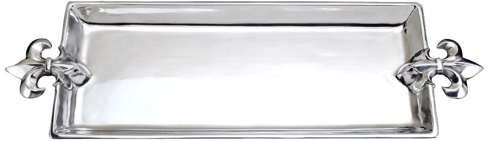 Arthur Court French Lily Oblong Tray