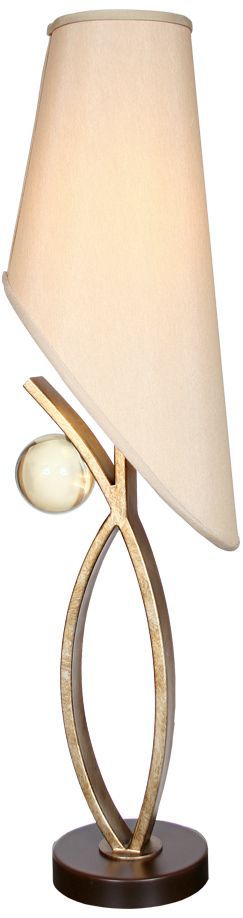 Van Teal Runners 32.5" High Weathered Gold Table Lamp