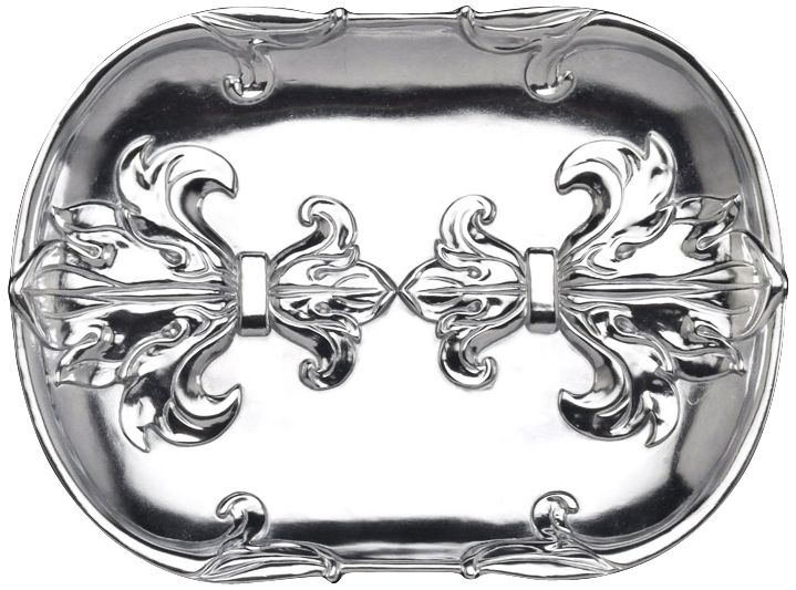 Arthur Court Fleur-de-Lis Catch All Tray