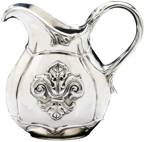 Arthur Court Fleur-de-Lis 1 Quart Small Pitcher
