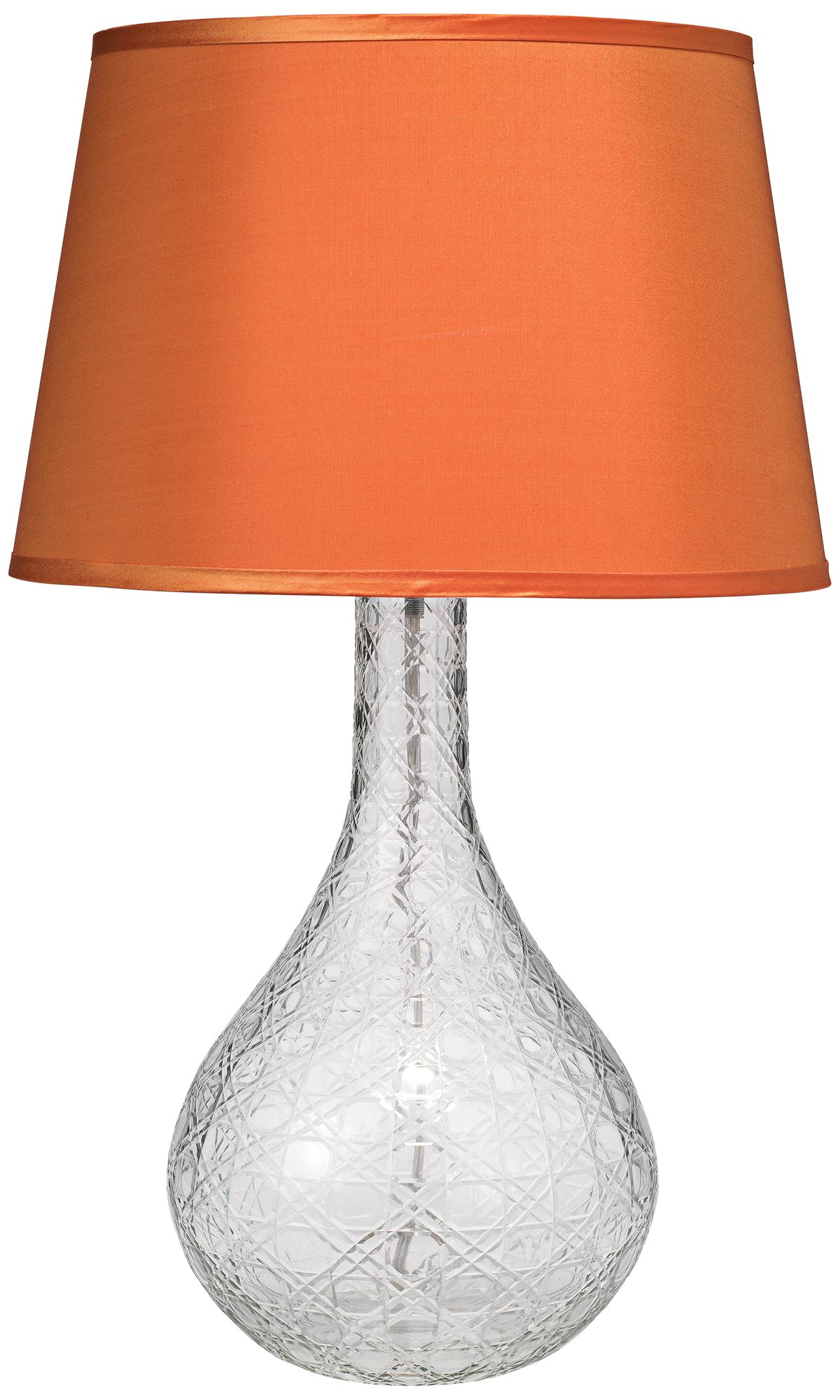 Jamie Young Cut Glass Pear 25" High Table Lamp