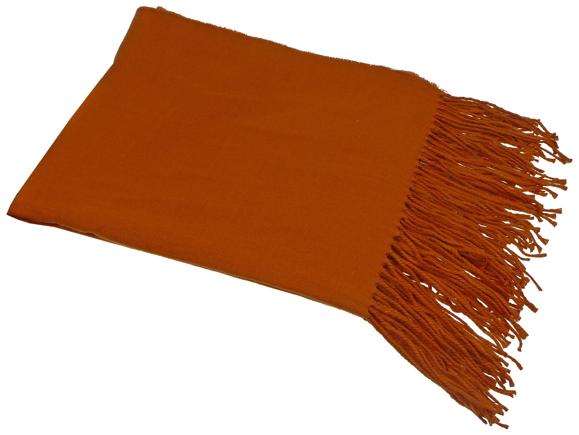 "I Can't Believe It's Not Cashmere" Persimmon Throw