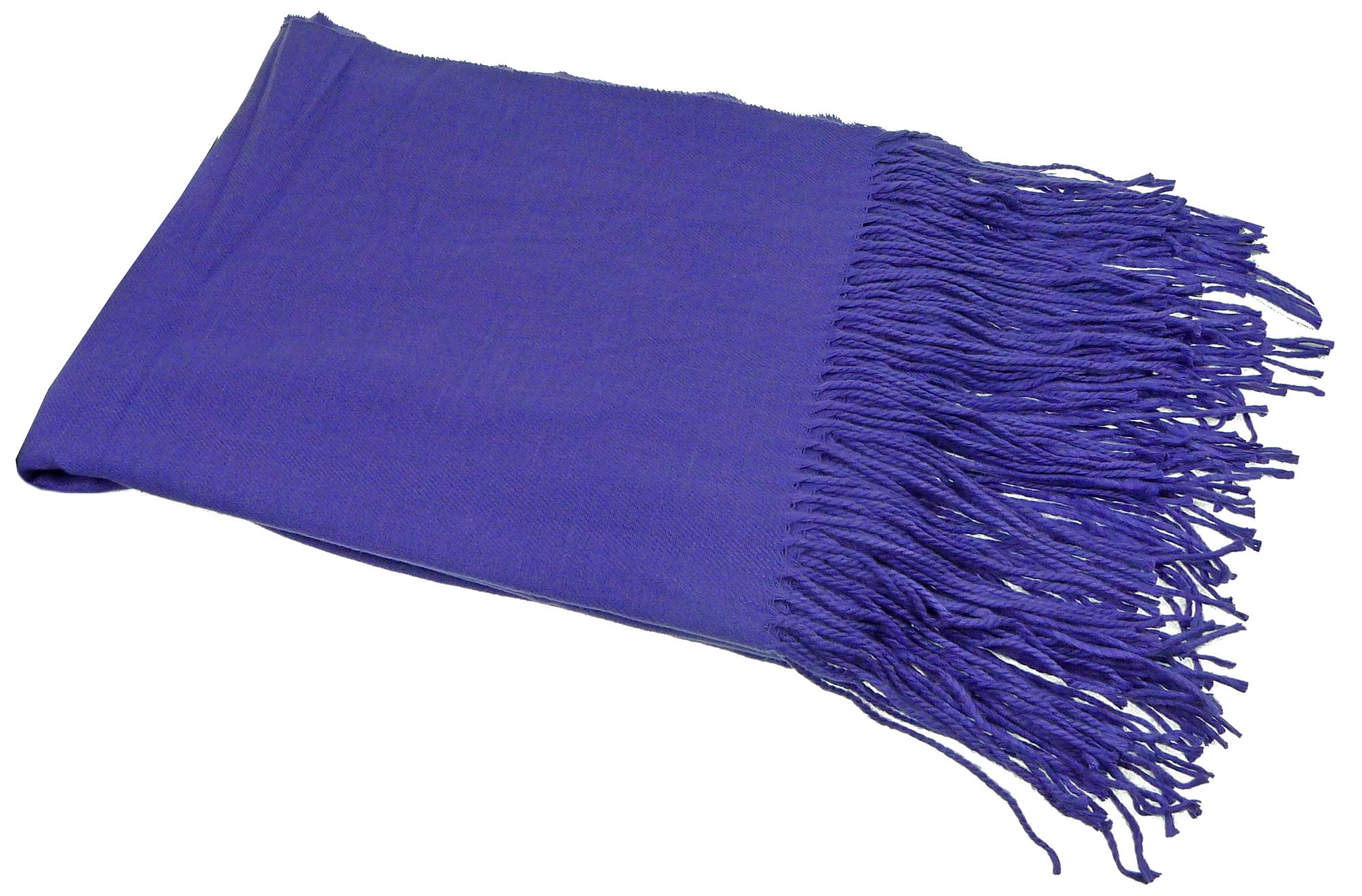 "I Can't Believe It's Not Cashmere" Purple Throw Blanket